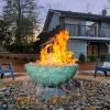 Custom fire and water feature