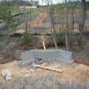 concrete for pedestrian bridge