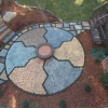 Vibrant color decorative concrete