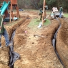 Drainage solutions to route the water away from the home