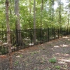 Black Aluminum ornamental fencing 