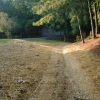 grading a drainage swale
