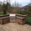 Custom build outdoor corner kitchen