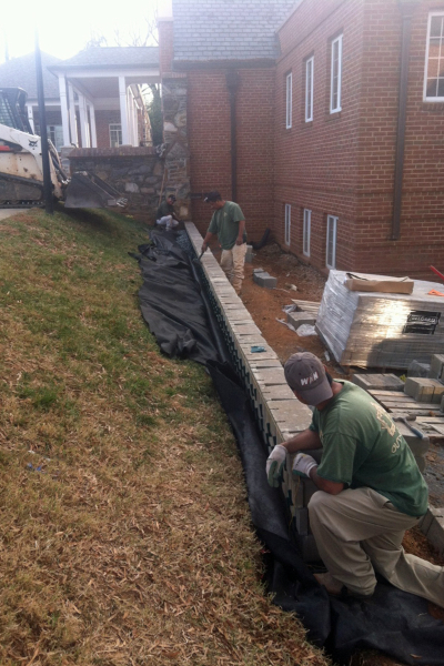 Retaining Wall Installations – Outdoor Contracting, Inc.