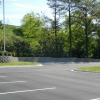 curved retaining wall