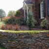 natural stone retaining wall