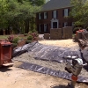 Sink Holes Remediation - undercutting power line trench