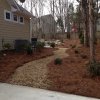 stone meandering walkway