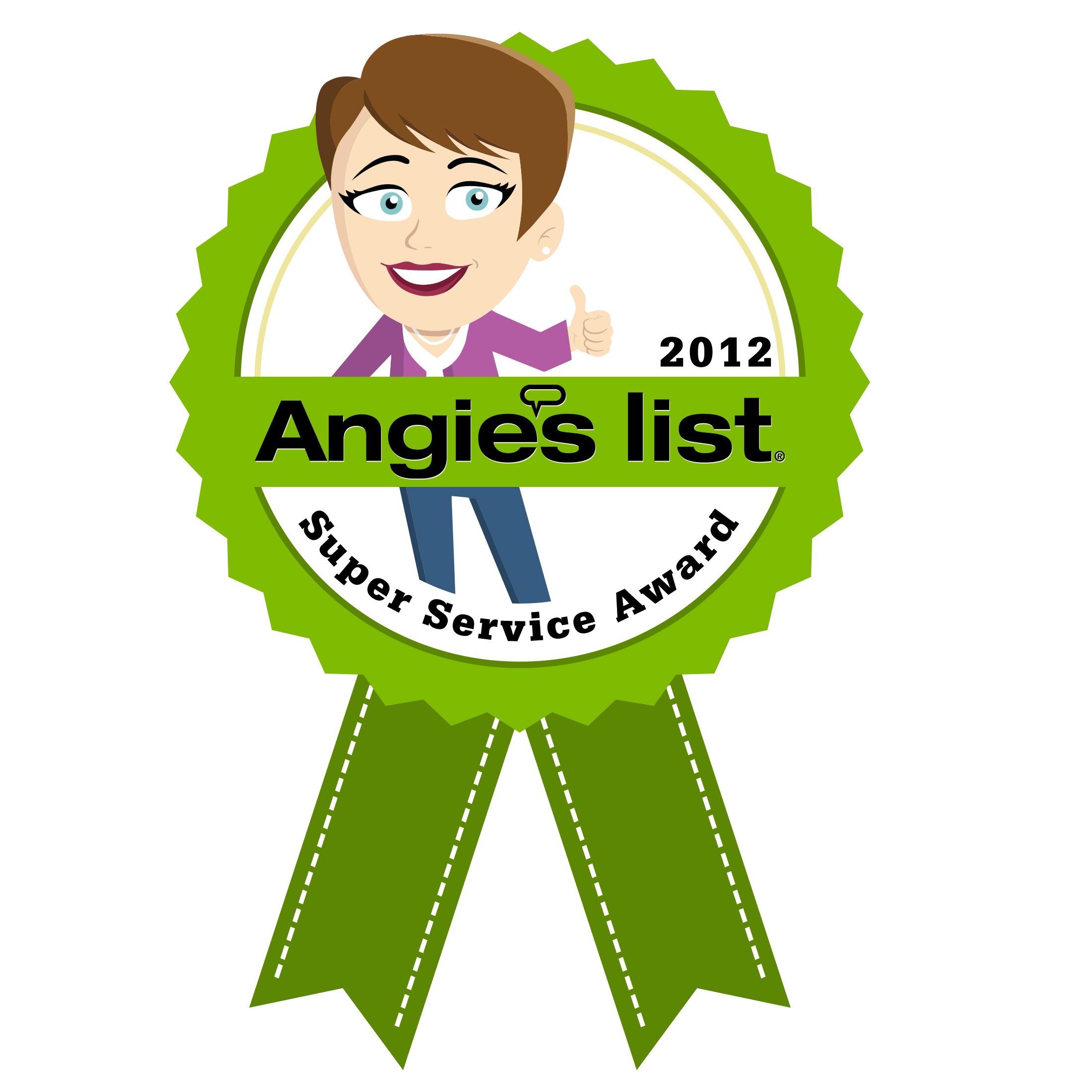 Outdoor Contracting – Angie’s List Super Service Award – 2012