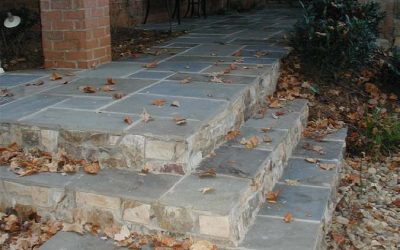 Patio with Beautiful Stone Masonry