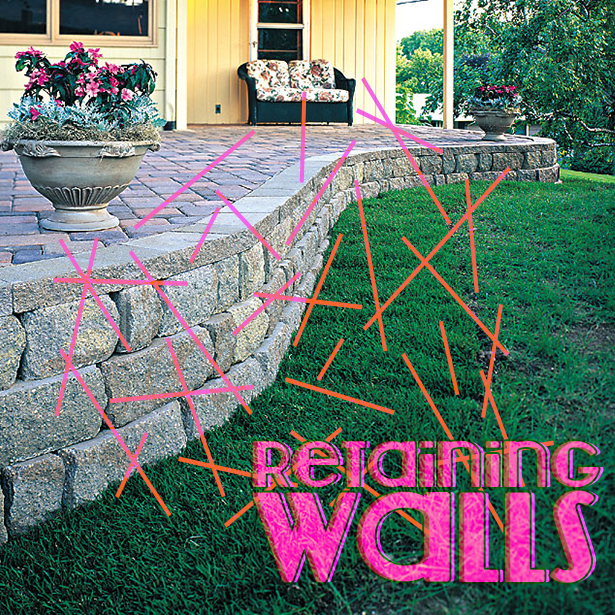 Retaining walls for your landscape. #landscape
