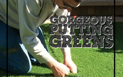 Landscaping with Synthetic Putting Greens