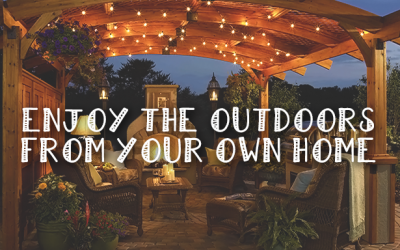 Enjoy the outdoors from you own home