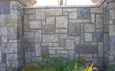 Decorative Concrete Wall or Entrance – Outdoor Contracting, Inc.