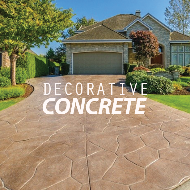 Decorative Concrete Driveways #DecorativeConcrete