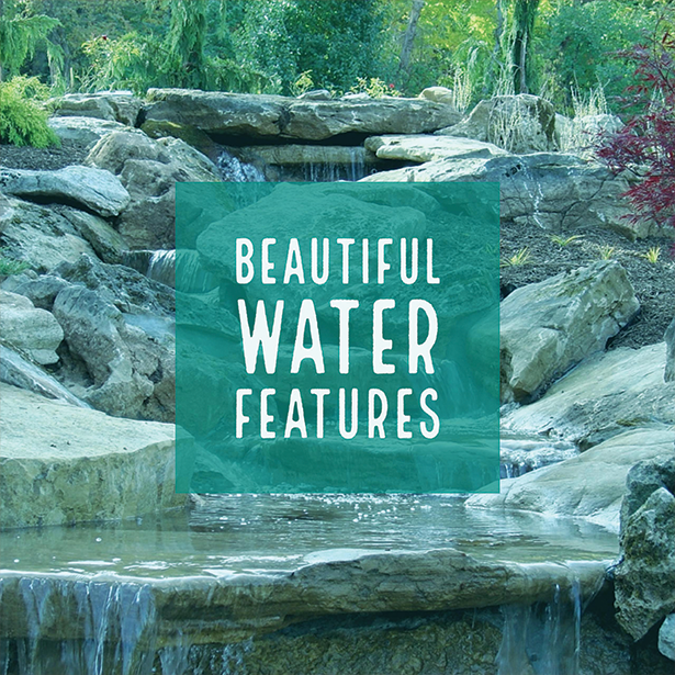 Beautiful Water Falls and Features #WaterFeatures