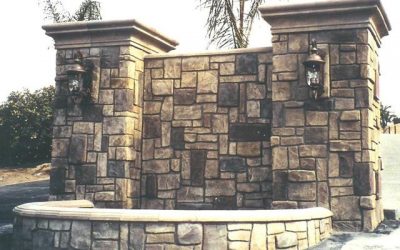 Horizontal and Vertical Stone Overlays