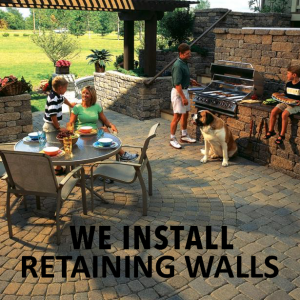 We Install Retaining Walls - Outdoor Contracting, Inc.