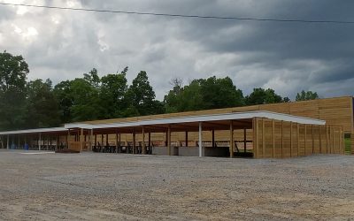 New Shelter and Baffle for Rifle Range