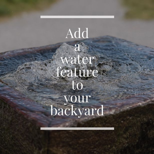 Integrating Water Features In Your Landscape