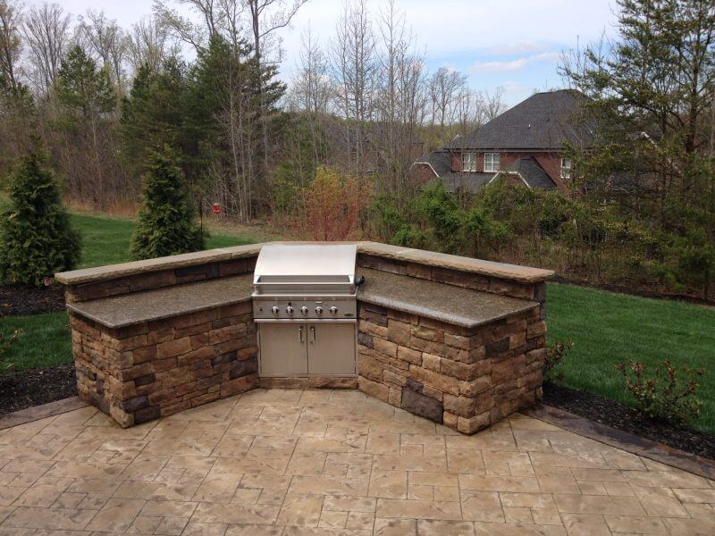 Engineered Outdoor Kitchen Construction | Functional Outdoor Living and Entertaining Area