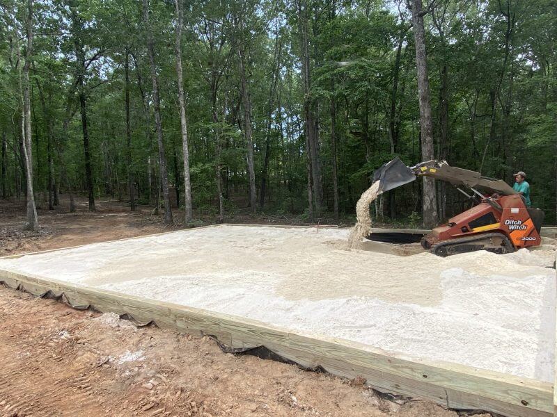 Custom Playcourt Pad Installation | Engineered Sports Court Base Construction for Basketball, Pickleball & Multi-Use Surfaces
