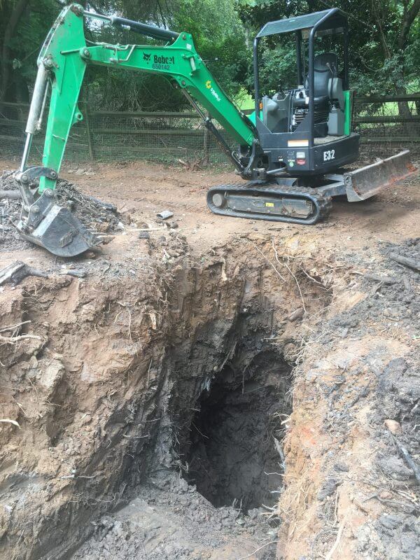 Custom Sinkhole Stabilization Waxhaw NC | Heavy Earthwork, Void Filling & Long-Term Ground Support Engineering