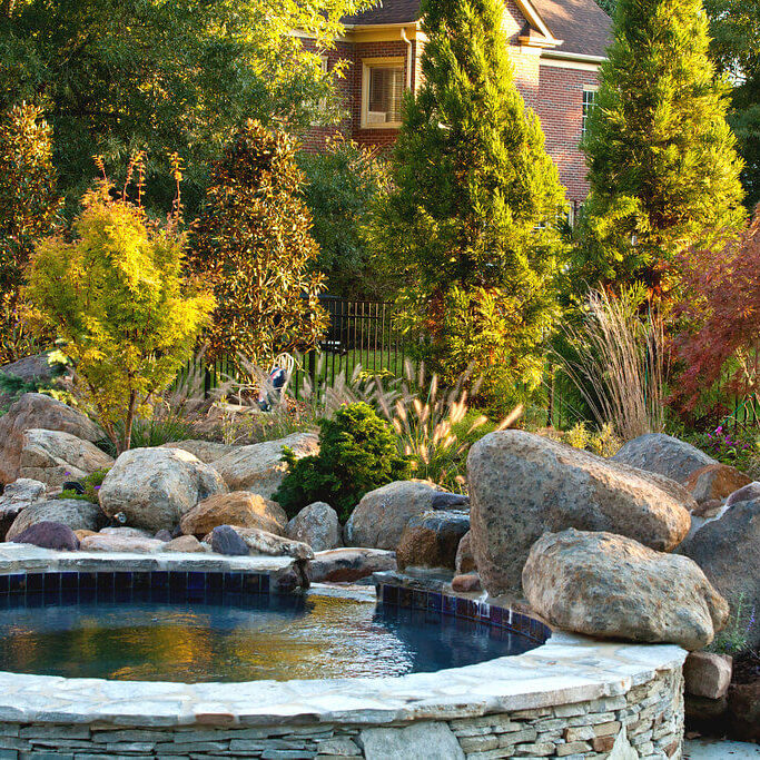 Modern Concrete Pool Deck Construction | Custom Finishes for High-End Backyard Pools