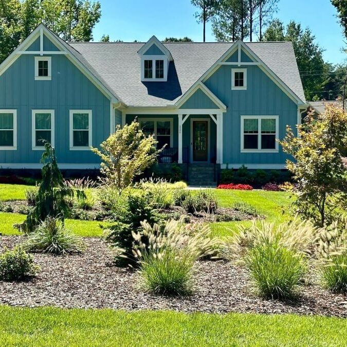 Flooding remediation, Lake Norman, engineered drainage solutions, after photo